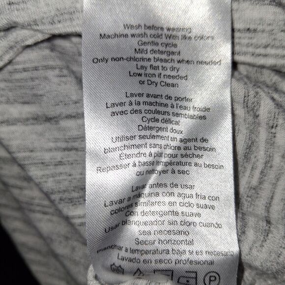 Motherhood Maternity Nursing Grey & White Tulip Style Short Sleeve Tshirt Size M - Picture 8 of 8